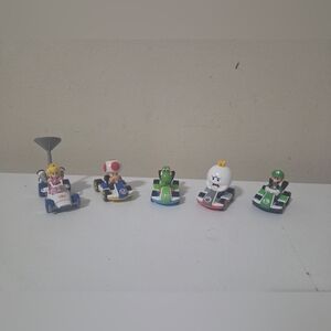 Hot Wheels Mario Kart Vehicles Set Of 5